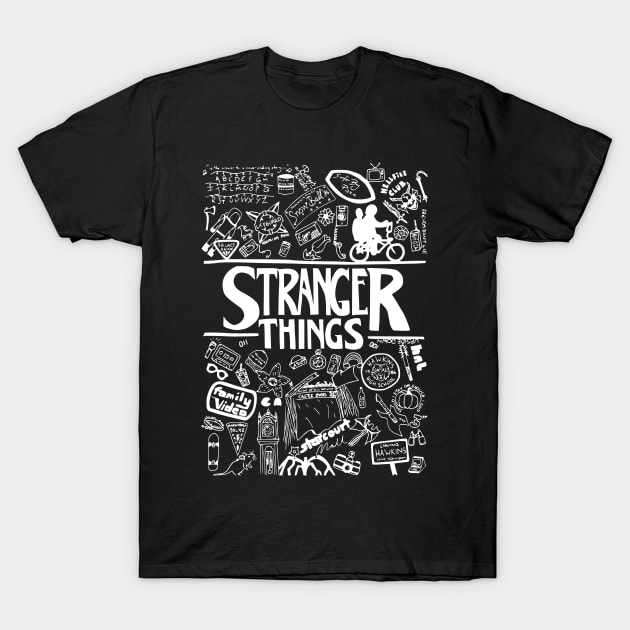 Stranger Things T-Shirt by WonkeyCreations